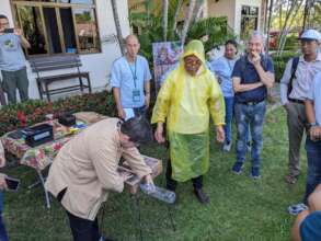 Even stingless bees still need some protection!