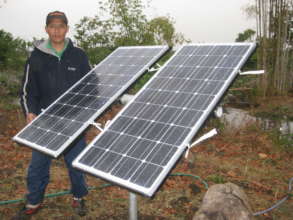 Solar water pumping system for irrigation