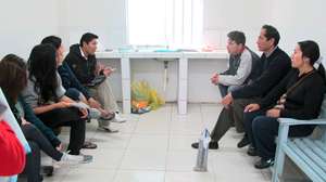 Staff and patients