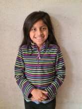 Naomy, one of the children in our becas programme.