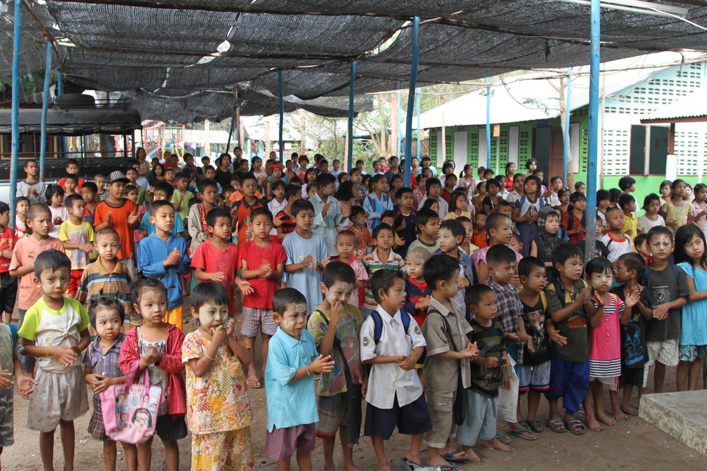 Delivering protein to children in Thailand