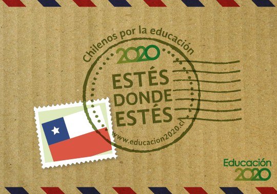 Estes donde estes. Chilenos por la educacion.