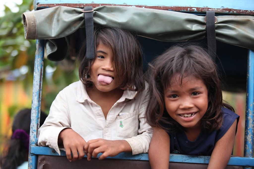 Buy a Bus for Cambodian Students