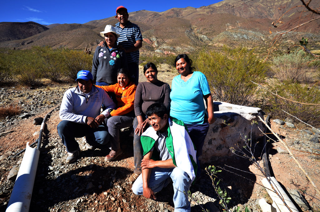 WATER CAPTURE FOR ANDEAN FAMILIES
