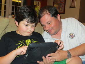 Micah and dad