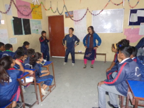 Students enjoying their extra class