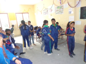 Students enjoying their extra class