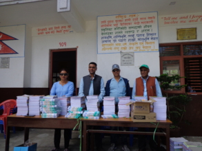 Ready to distribute the stationery by CDC Team.