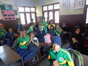 Greetings from students to CDC,Nepal