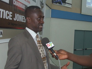 The press interviews the Founder