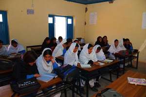 Students at Bugna High School