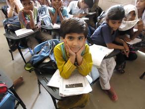 Samreen at school