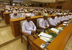 Burmese parliament