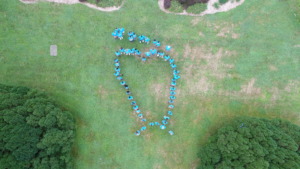 thinc2017 Purple Foot via Drone