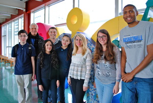 Cabrini College Students Visit PFF Alum at School