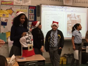 PFF Kids Delivering Holiday Cheer