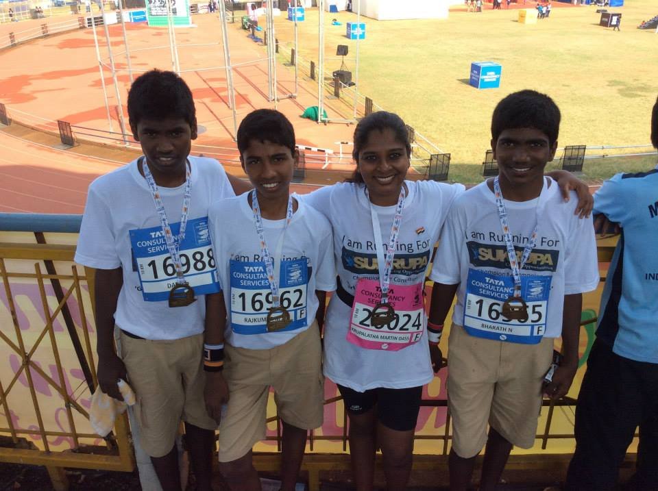 SUKRUPA boys run 10K for Girl Child Campaign