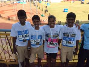 SUKRUPA boys run 10K for Girl Child Campaign