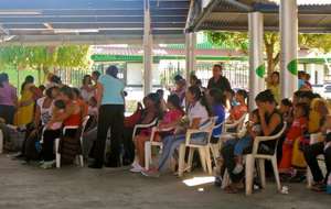 Operation Smile check-in day...225 kids