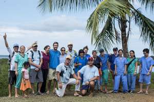 A happy team after a successful clinic