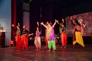 Group dance @ Awareness event