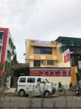 Newly painted building