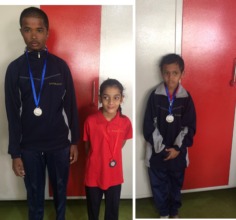 Children with Medals