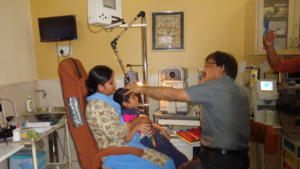 Ophthalmic checkup