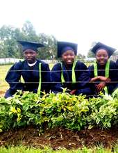 Our three best pupils in Eng, Kiswahili and Math