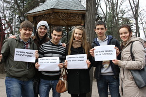 Young leaders campaign against violence