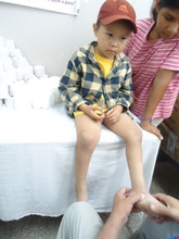 Rolondo after treatment.