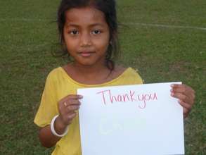 The girls are extremely grateful for your support!