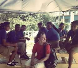 Danny and Students, June 2013