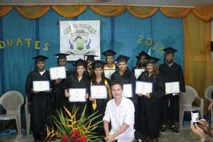 2013 Graduation with Danny as Master of Ceremonies
