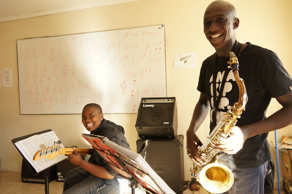 Help a South African Community Rebuild with Music