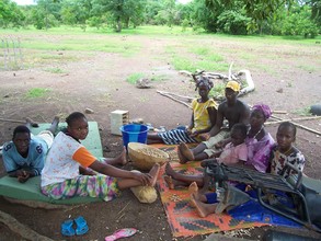 People of Fangoli village, Senegal