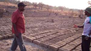 Making bricks for new structures!