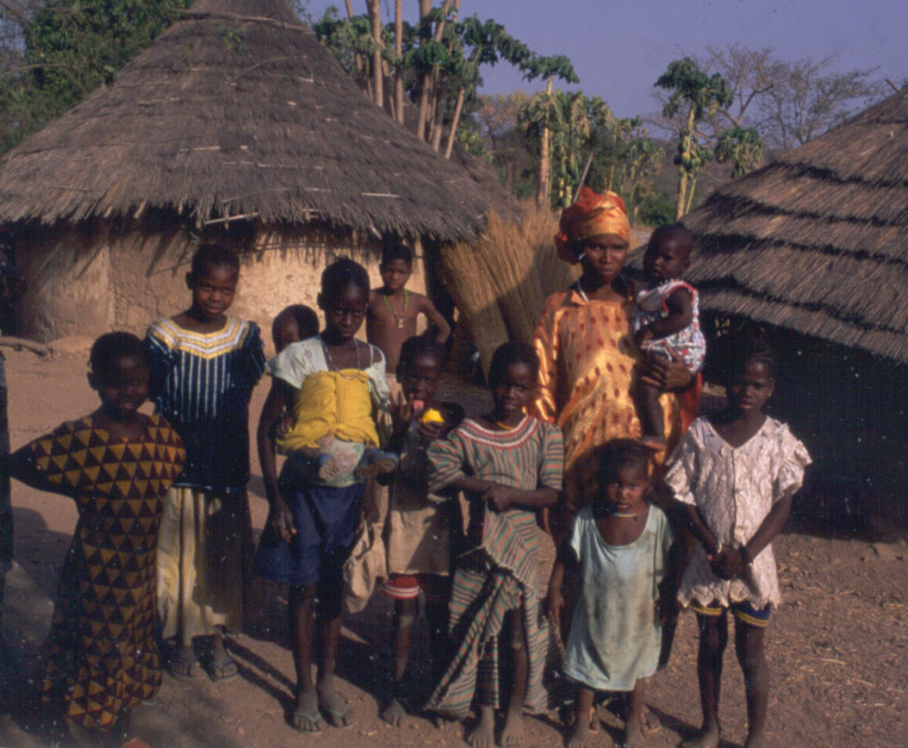 Family at Djendji village
