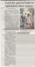Sensory Park Article in news media