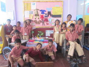 Display of projects done by children