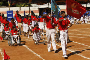 Children 's Parade on Sports Day