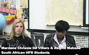 Interview with Bellville and Isilimela students