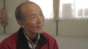 interview with elderly man Watari-Cho