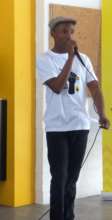 Yandisa motivates the learners