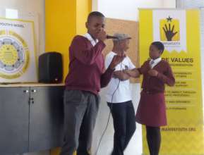 Mphumezo shared on how the programme helped him