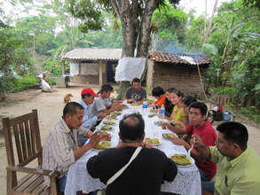 GROW team with Community Health Workers