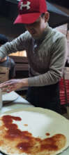 Khushbaht working at Lahza Pizza Cafe