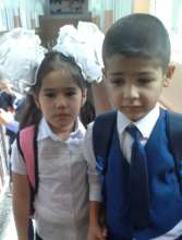 First day of school in Tajikistan