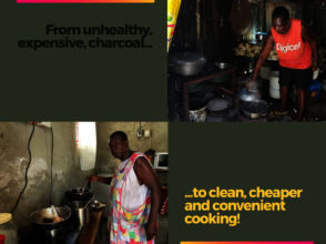 From charcoal to clean and fast electric cooking!