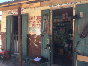 Vladimir's variety shop in Les Anglais